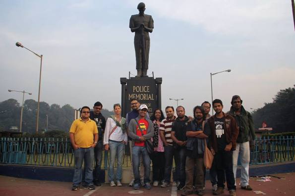 Walability study of Calcutta Maidan, Group Photo (Photo Courtesy: Calcutta Walks)
