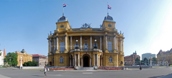 Croatian National Theatre (Hrvatsko Narodno Kazalište), Marshal Tito Square (Trg Maršala Tita), Zagreb