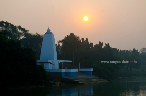 Sunrise Gandhi Ghat, Barrackpur